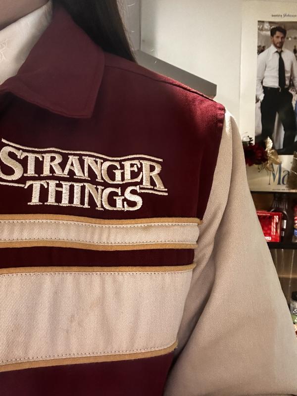 Stranger Things Logo Retro Varisty Jacket - BoxLunch Exclusive