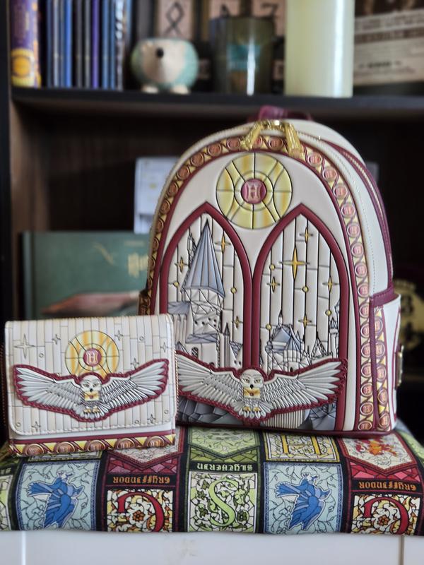 Loungefly Harry Potter Hedwig Stained Glass Window Mini  display picture 1