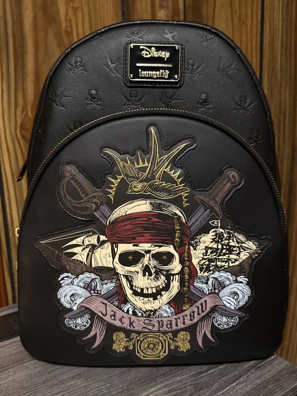 Loungefly Pirates of the Caribbean Captain Jack Sparrow Mini Backpack NWT Loungefly Captain Jack Sparrow Mini Backpack | eBay main image 2