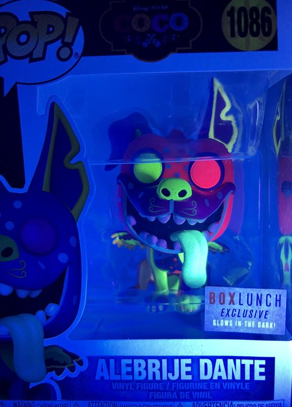 Toys Funko Pop Glow in the Dark Coco Alebrije Dante Limited Edition