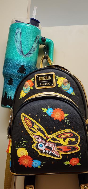 Loungefly Godzilla Mothra Mini Backpack - BoxLunch Exclusive  display picture 3
