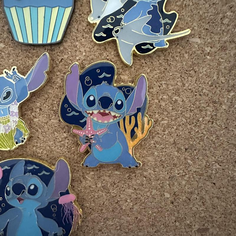 Loungefly Disney Lilo & Stitch Starfish Enamel Pin - BoxLunch Exclusive