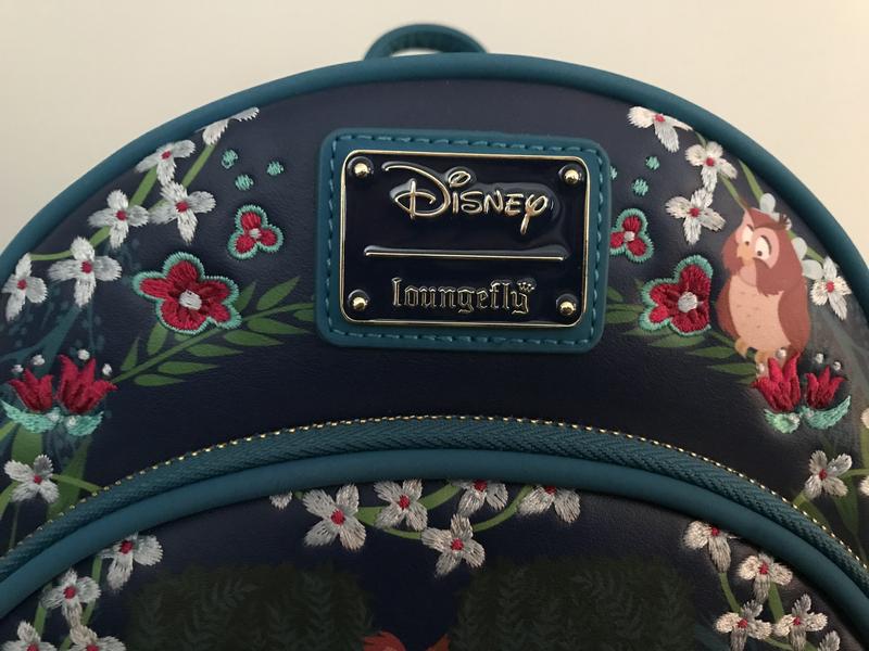 Disney Store Flora, Fauna, And Merryweather Loungefly Floral Pink Blue Mini  Backpack – Sleeping Beauty