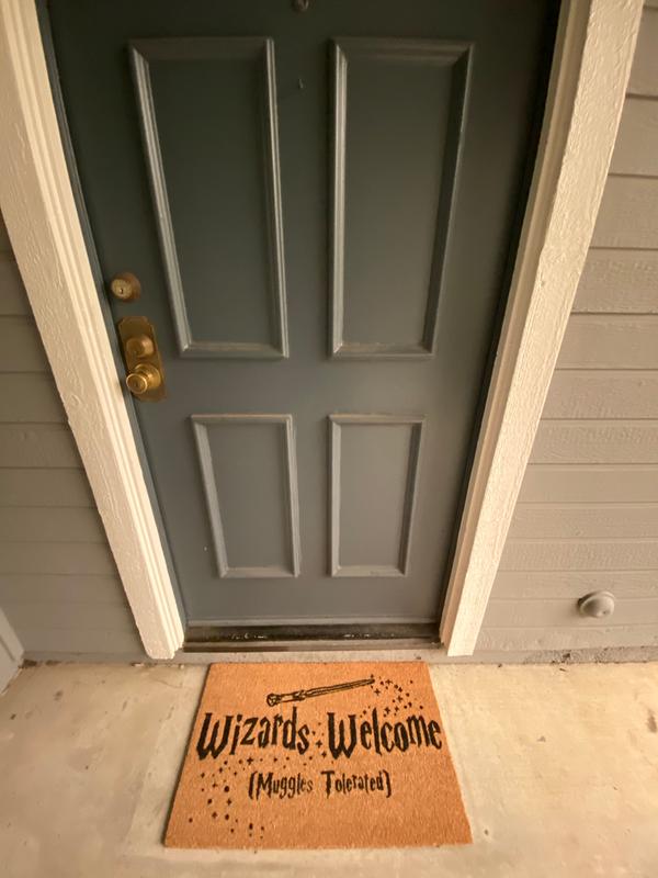 Harry Potter Wizards Welcome Doormat