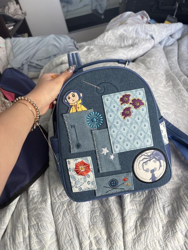 Bioworld Coraline Patchwork Denim Complete Set Coraline scenes mini - Gem main image 3
