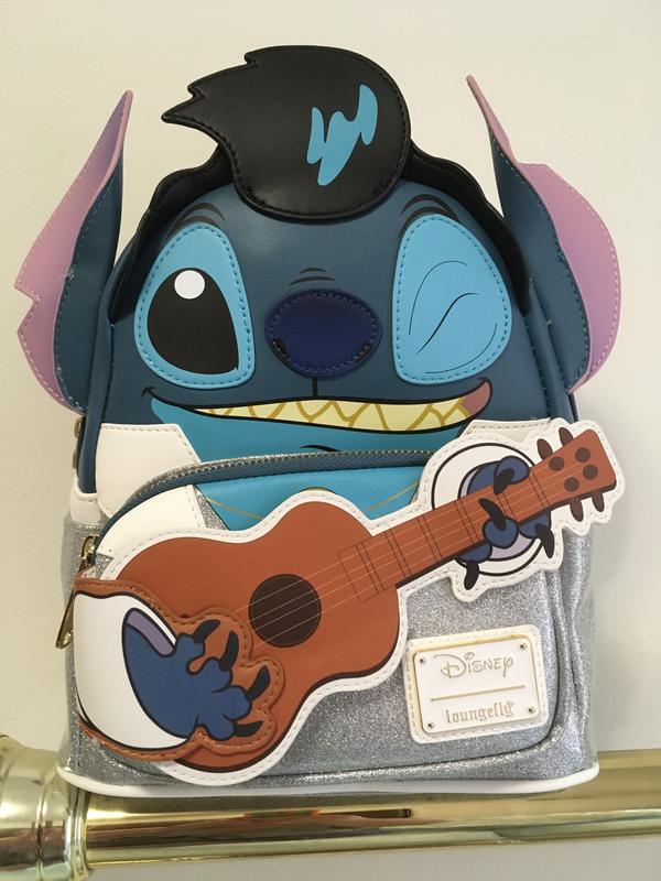 Loungefly Disney Parks Lilo and Stitch Stitch Elvis Mini Backpack