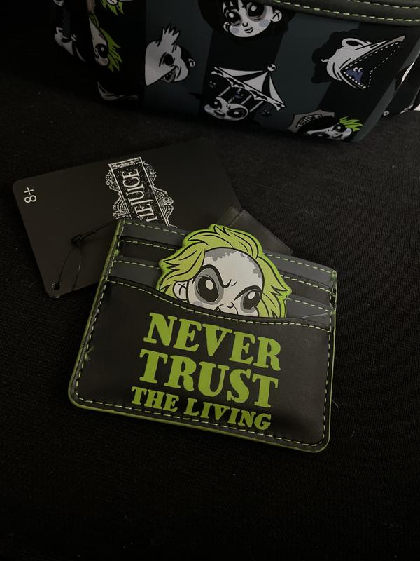 Loungefly Beetlejuice Never Trust the Living Cardholder  display picture 3