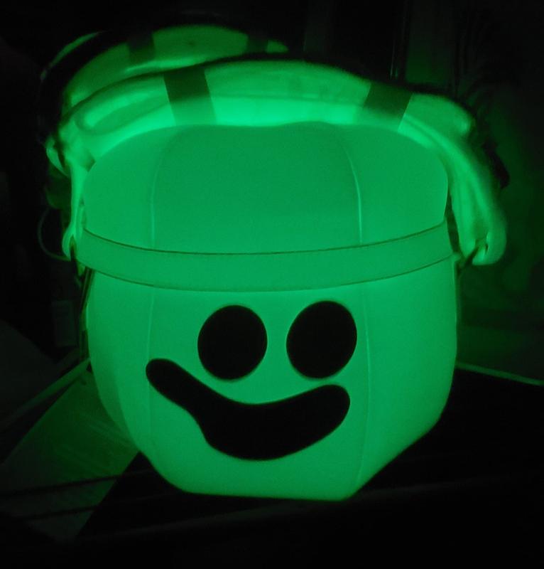 Loungefly McDonald's Halloween Happy Meal Ghost Bucket Glow-in-the-Dark Bag  NWT