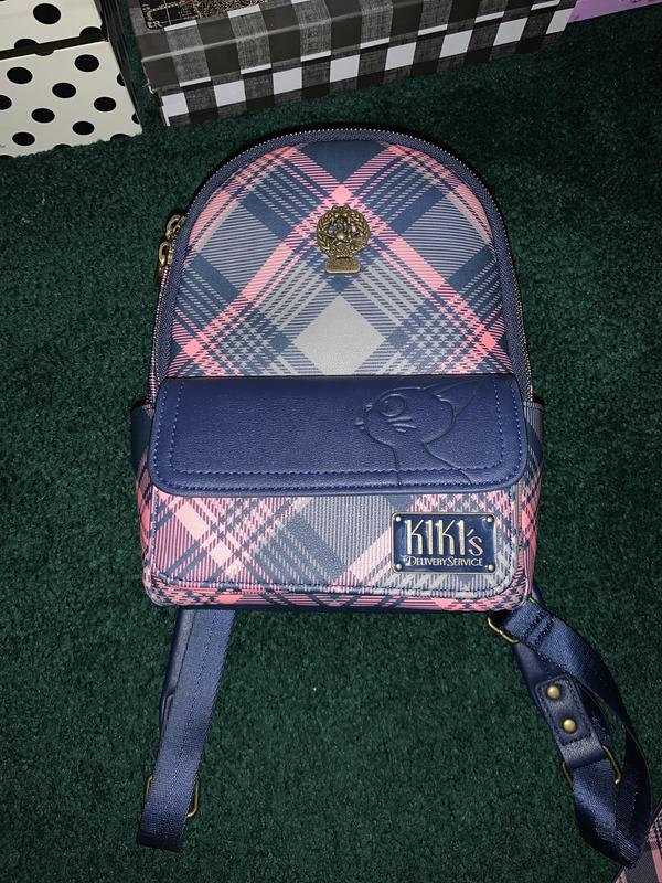 Studio Ghibli Kiki\'s Delivery Service Plaid Mini Backpack BoxLunch Exclusive NWT Studio Ghibli Kiki main image 2