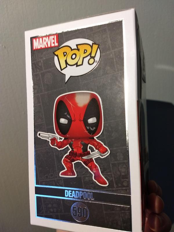 Funko Pop! Marvel 80th Anniversary Deadpool Damaged First