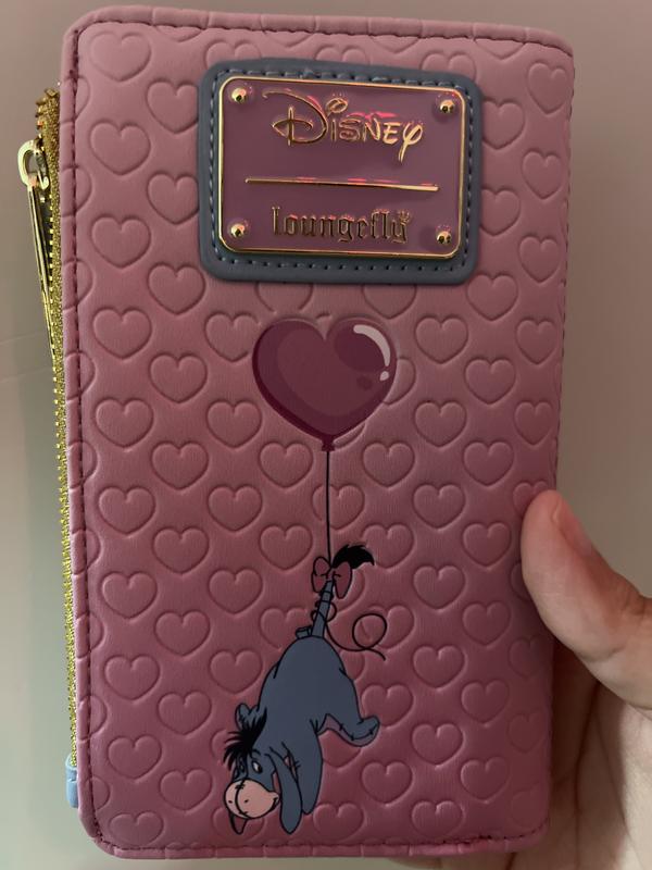 Loungefly Disney Winnie the Pooh Eeyore Heart Balloons Wallet