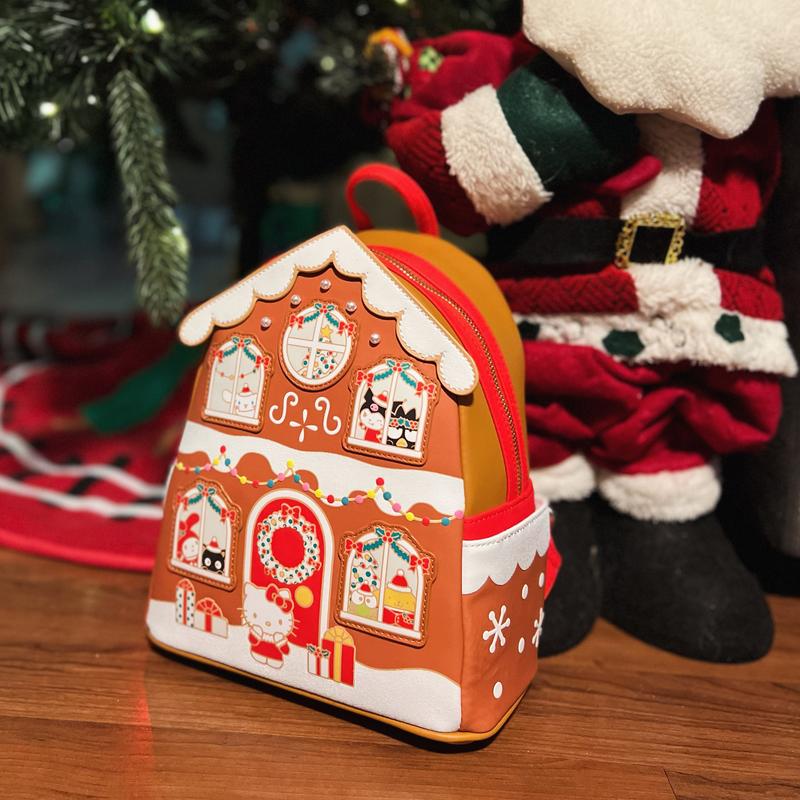 Loungefly Sanrio Hello Kitty & Friends Gingerbread House  display picture 1