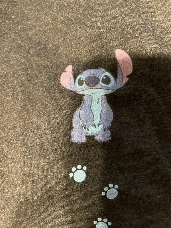 Disney Lilo & Stitch Footprints Jogger Sweatpants - GREY