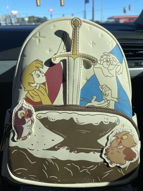 Loungefly Disney The Sword in the Stone Arthur Merlin Mini