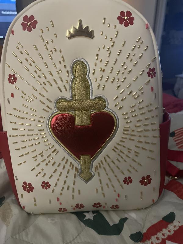 Official Disney sold brand Evie heart purse -RARE!