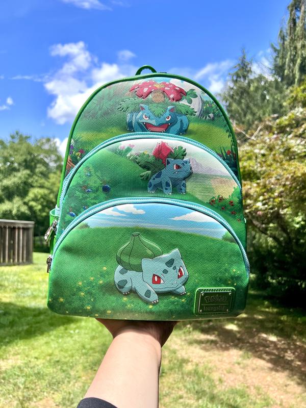 Pokémon Bulbasaur Evolutions Triple Pocket Backpack