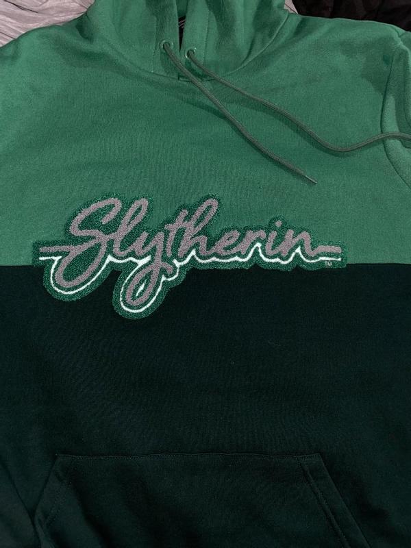 Harry Potter Slytherin Crest Panel Hoodie - BoxLunch Exclusive | BoxLunch
