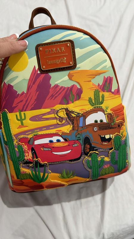 Loungefly Disney Pixar Cars Lightning McQueen and Mater Mini  display picture 2