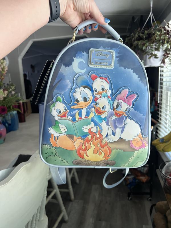 Loungefly Disney Donald Duck Group Campfire Mini Backpack  display picture 3