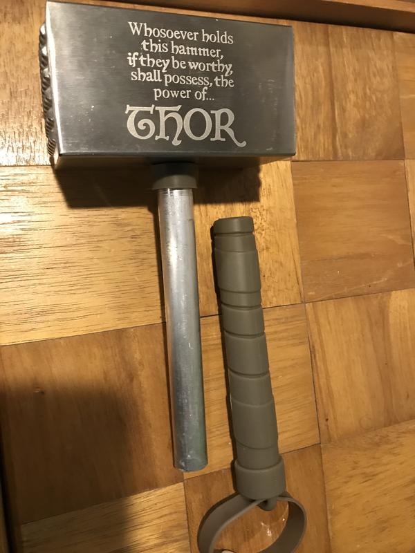 Marvel Thor Mjolnir Hammer Meat Tenderizer - Tenderize Your Meat  with The Power of A God - Great Fathers Day Avengers Gift : Home & Kitchen
