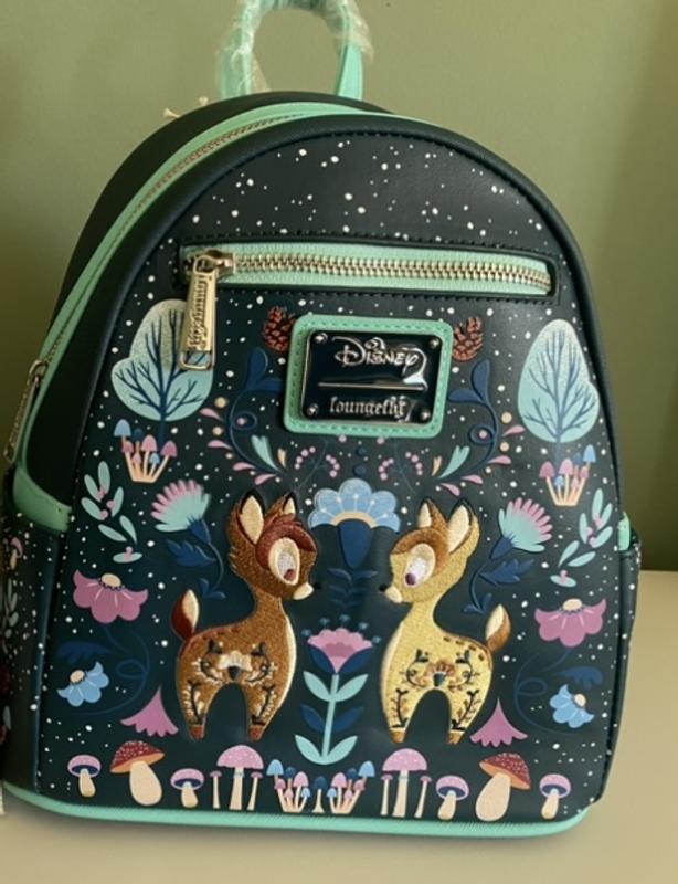 Disney Parks Bambi Loungefly Mini Backpack NWT - ACTUAL popular PRINT