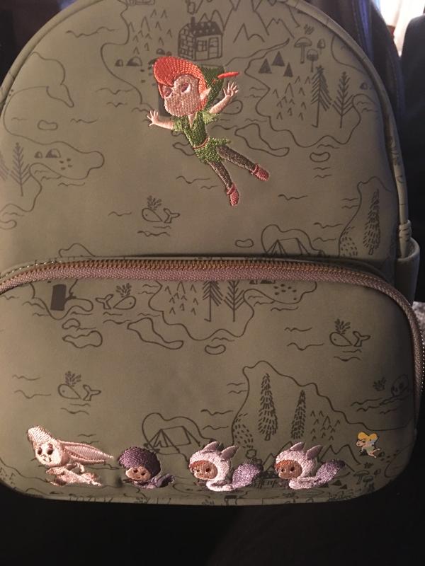Loungefly Disney Peter Pan Chibi Map Mini Backpack BoxLunch