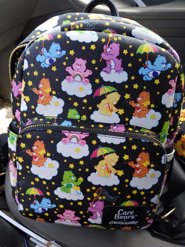 Care Bears x Cakeworthy Starfall Mini Backpack ?✨NWT HTF NEW NWT Cakeworthy Care Bears Mini Backpack Black W/Tons  main image 4
