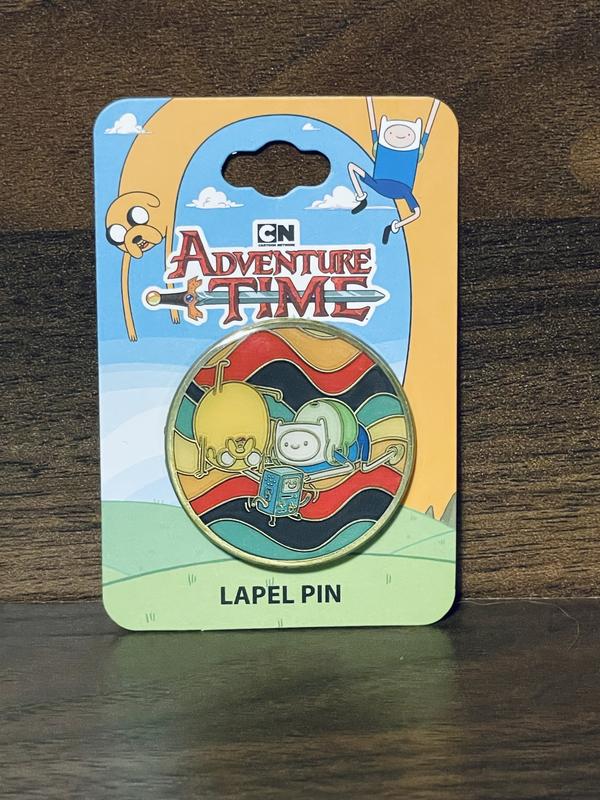 Loungefly Adventure Time Finn and Jake Wave Enamel Pin -- BoxLunch