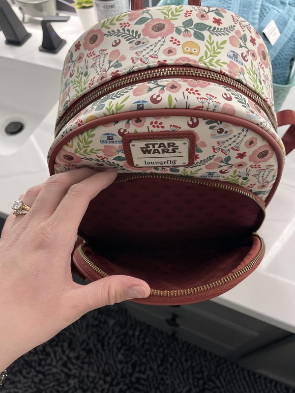 Loungefly Star Wars Droids Floral Mini Backpack - BoxLunch  display picture 2