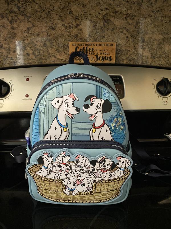 Loungefly Disney 101 Dalmatians online Puppy Basket Mini Backpack set A