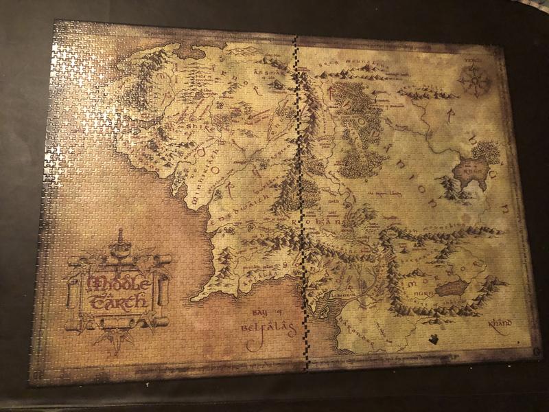 Lord of the Rings 3000 Piece Jigsaw Puzzle