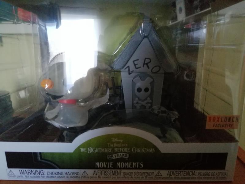 Funko Pop! Movie Moments The Nightmare Before Christmas Zero In