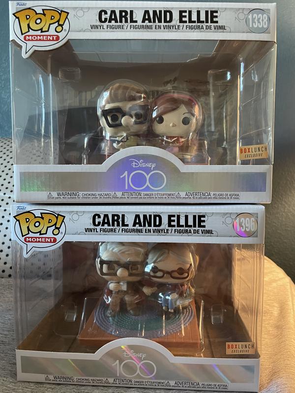 Funko Pop! Moment Disney Pixar Up Carl & Ellie with Balloon Cart Vinyl  Figures - BoxLunch Exclusive