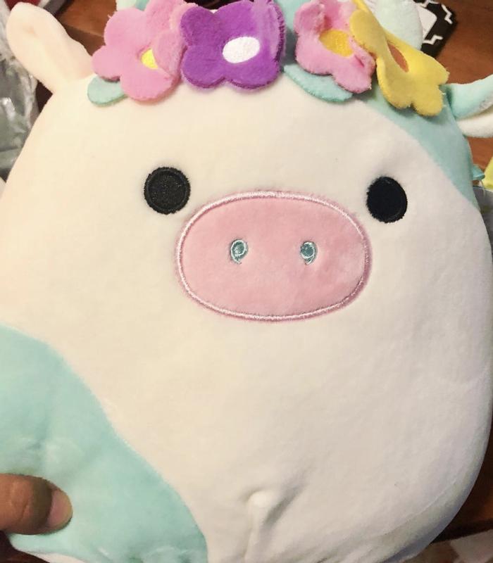 I made Bubba his own special sunflower crown 🌻 : r/squishmallow