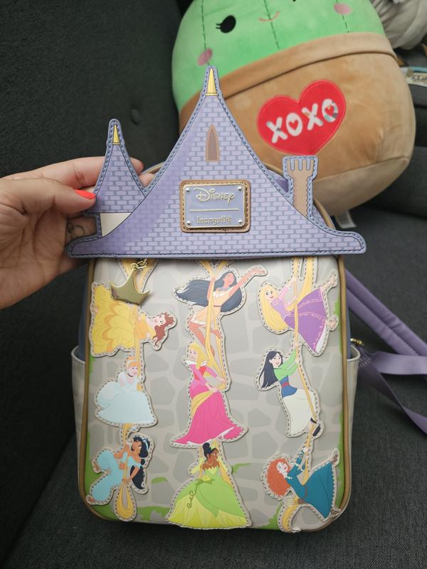 Loungefly x Disney Princesses Climbing Castle Backpack Disney Loungefly Disney Princess Climbing Castle Mini  main image 3