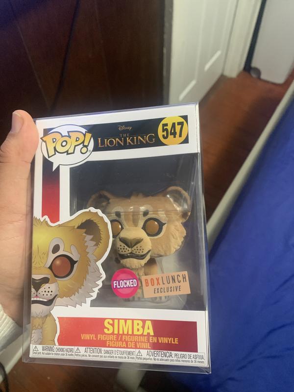 Funko Pop Simba #496 Disney Lion King Funko HQ Flocked Exclusive In Hand