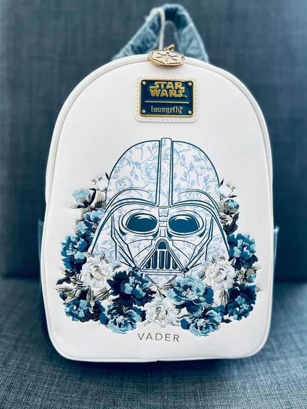 Loungefly Darth Vader Blue offers Floral Backpack