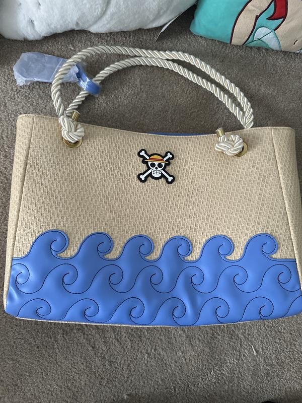 Loungefly One Piece Waves Textured Tote Bag - BoxLunch Exclusive