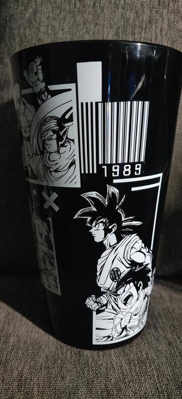 Dragon Ball Z Black & White Characters Ceramic Pint Glass | BoxLunch