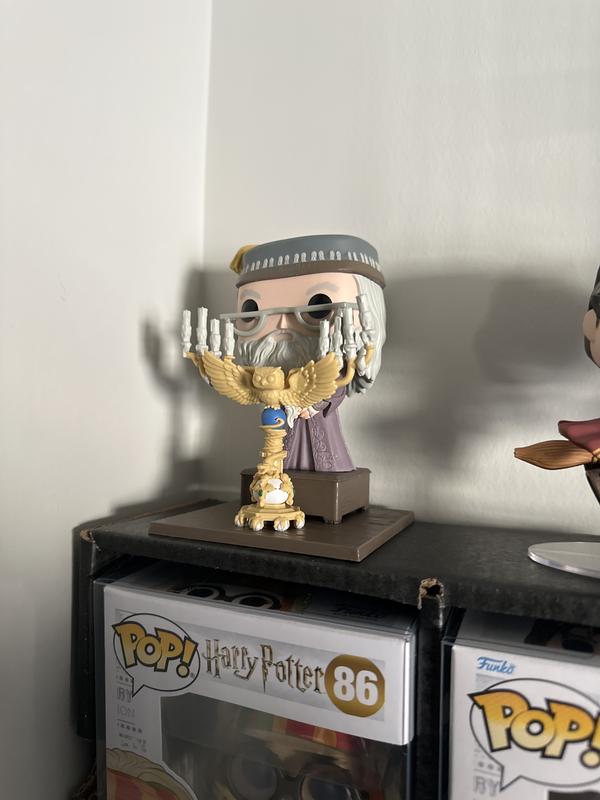 Funko Pop! Deluxe Harry Potter and the Prisoner of Azkaban Albus Dumbledore  with Podium Vinyl Figure | BoxLunch