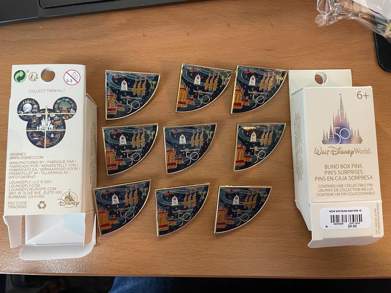 Disney Walt Disney World 50th Anniversary Parks & Attractions Pint Glass  Set - BoxLunch Exclusive