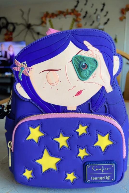 Buy Coraline Glow in the Dark House Mini Backpack at Loungefly.