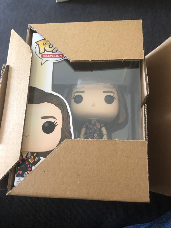 POP Figure Stranger Things Eleven In Mall Outfit Black Light Exclusive