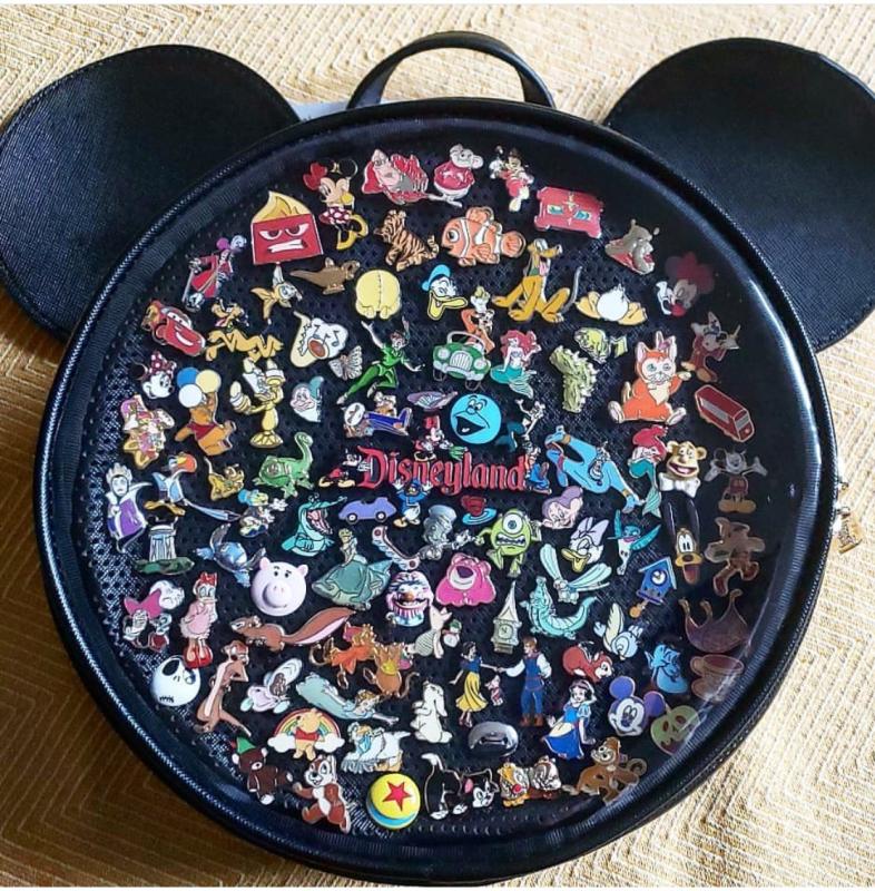 Loungefly Disney Mickey Mouse Pin Collector Mini Backpack - BoxLunch  Exclusive