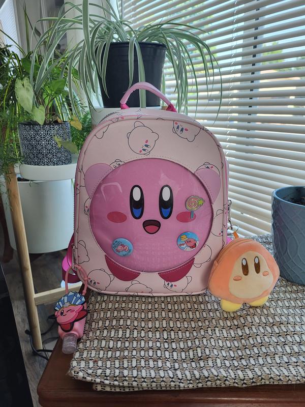 Deals Nintendo Kirby Allover Print Pin Collector Backpack