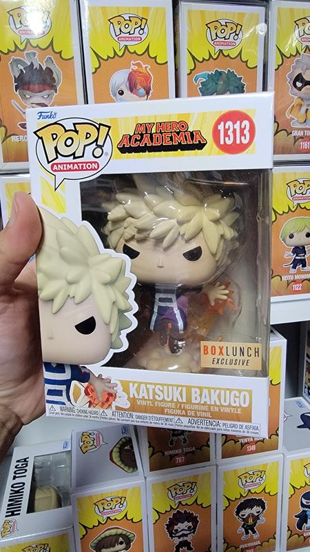 Funko Pop! & Tee (Adult): My Hero Academia - Katsuki Bakugo (Metallic) (Special Edition) Vinyl Figure & T-Shirt (XL