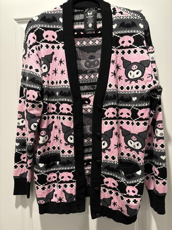 Kuromi Crystal Ball Fortune Reading 2024 Cardigan Size SM