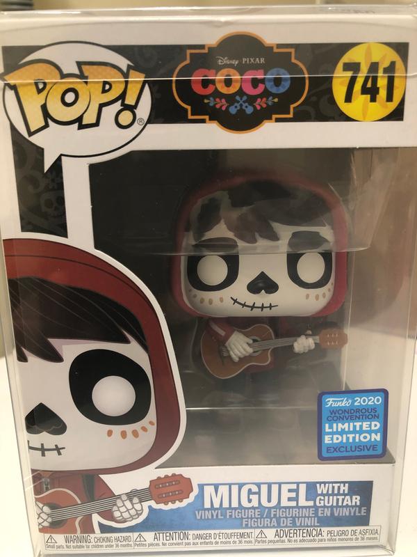 Funko Pop! Disney - Coco: Miguel with Guitar (Shared Sticker) #741 –  Chalice Collectibles