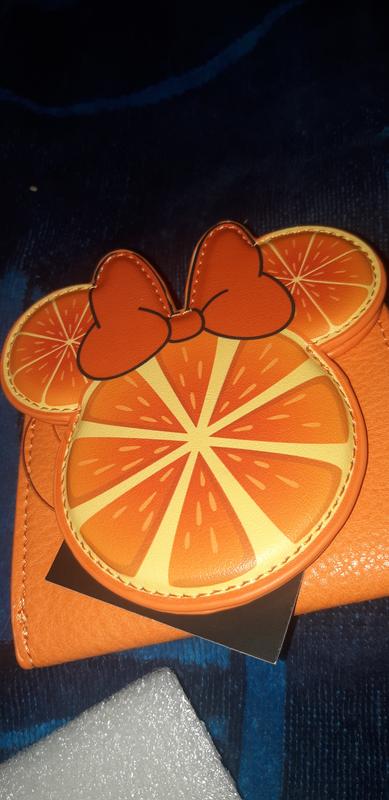 Our Universe deals Disney Minnie Mouse Citrus Crossbody Bag - Exclusive with wallet