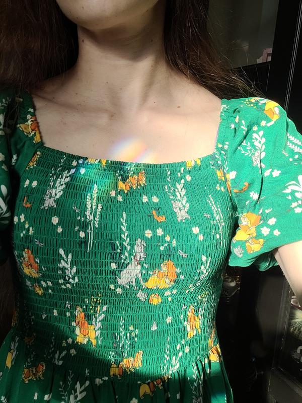 Disney Lady and the Tramp Floral Allover Print Smock Dress - BoxLunch  Exclusive | BoxLunch